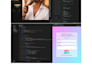 build a responsive website using HTML, CSS, and javascript